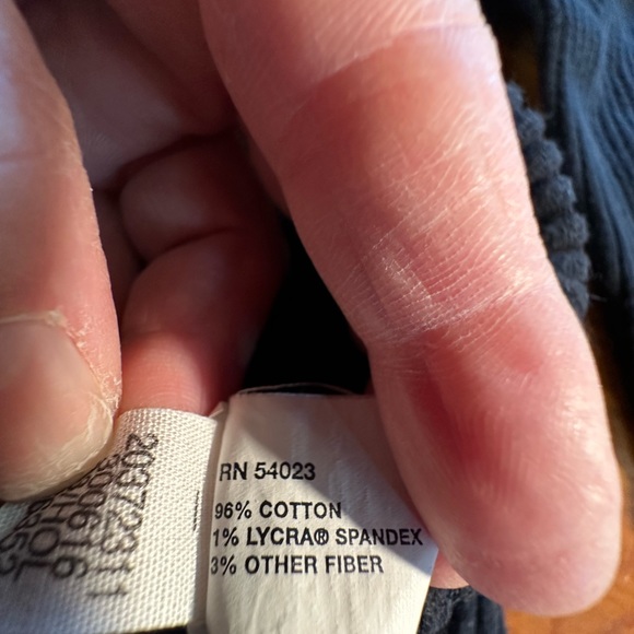 Womens Gap Stretch Ribbed Black Turtleneck Sweater - Large, Cotton Blend - Picture 7 of 15